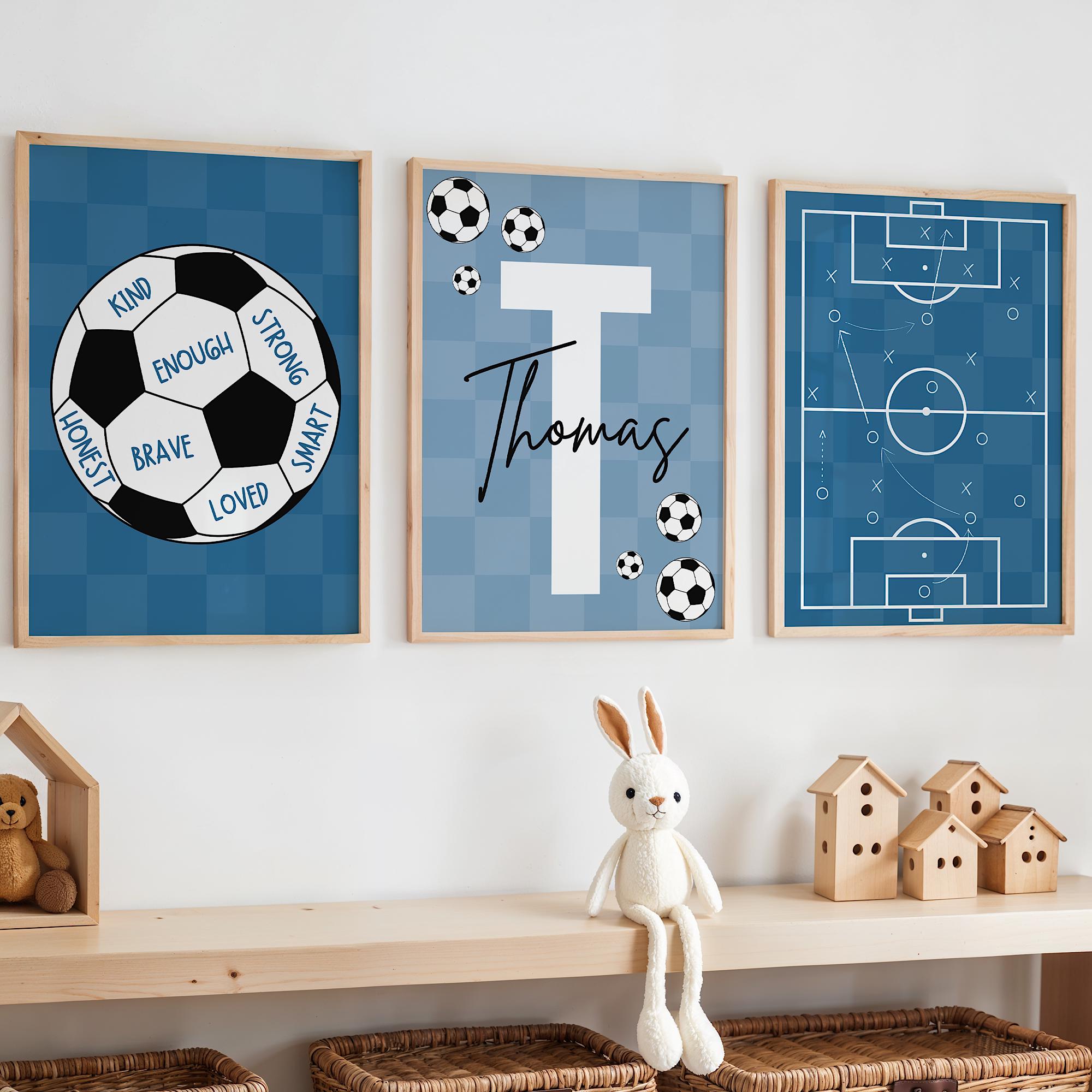Photography Kit - Custom Soccer Wall Art Set Affirmation