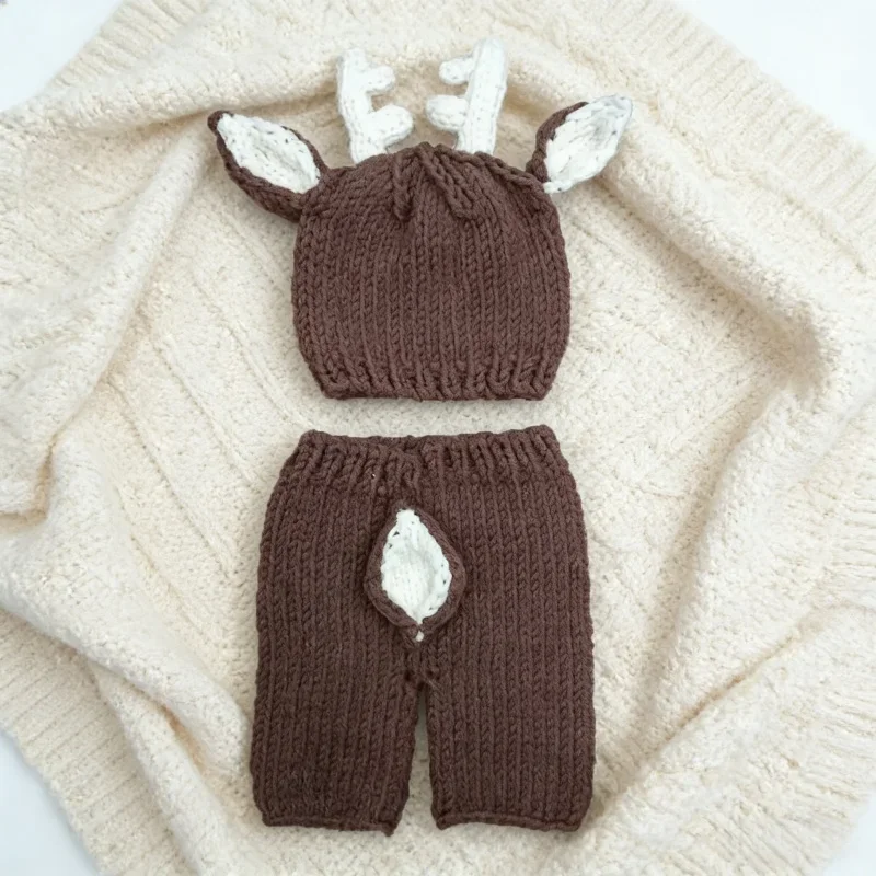 Photography Coffee - Christmas Fawn Two Piece Suit Handmade