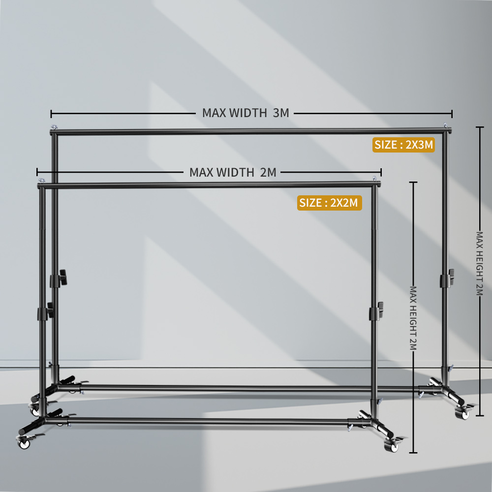 Photography Hacks - SH 2X2M / 2X3M Background Stand