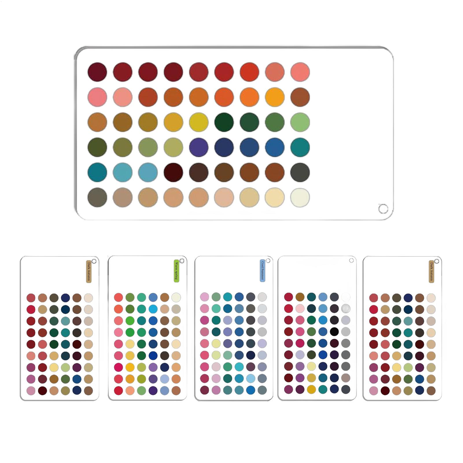 Deep Autumn Color Palette Card - đánh giá và giá Color Checker Card