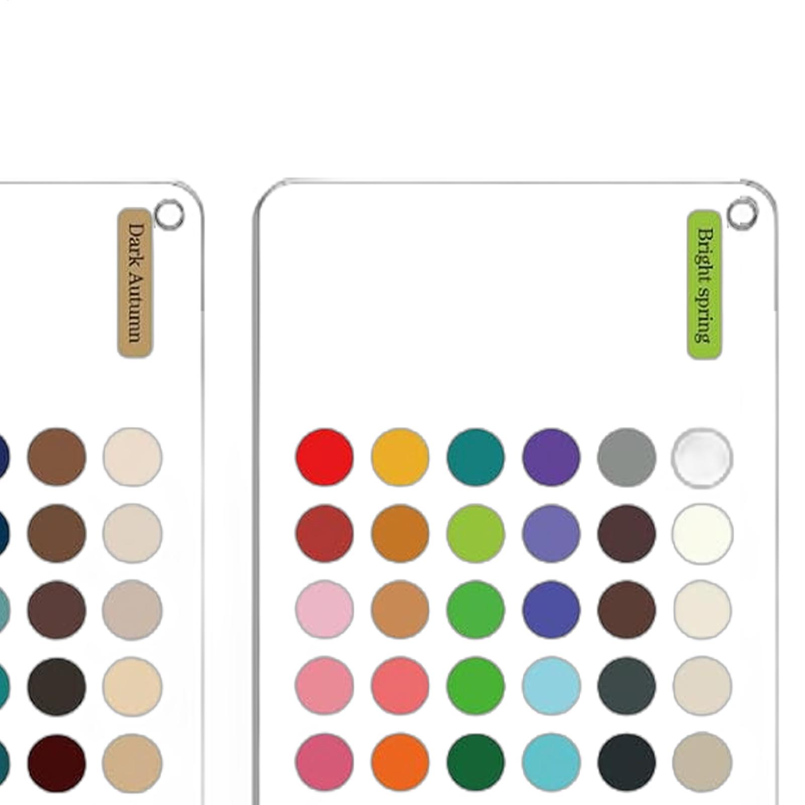 Deep Autumn Color Palette Card - đánh giá và giá Color Checker Card