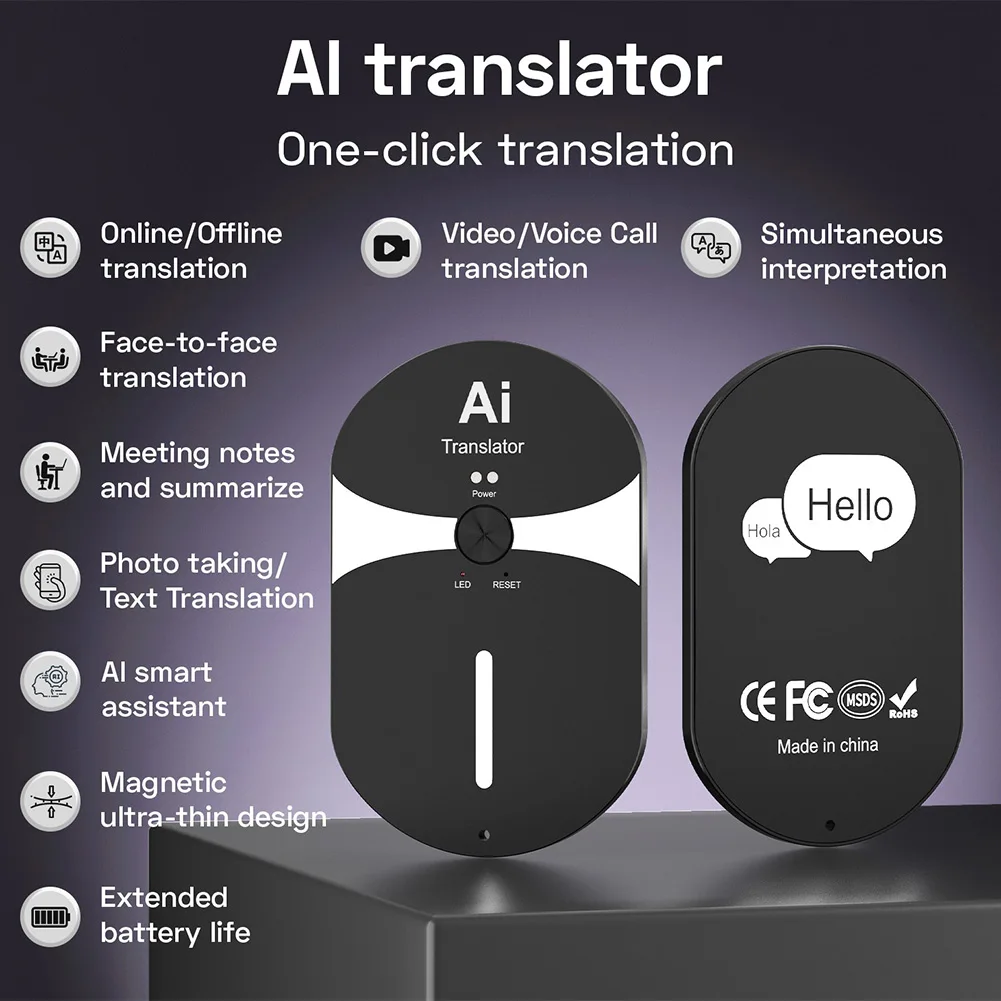 AI Language Translator Device  - đánh giá và giá Photography With Ai