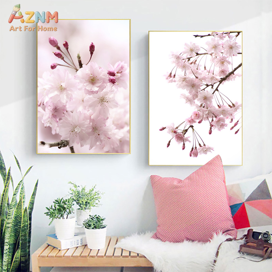 AZNM Pink Cherry Blossom Canva - đánh giá và giá Photography Quotes Inspirational