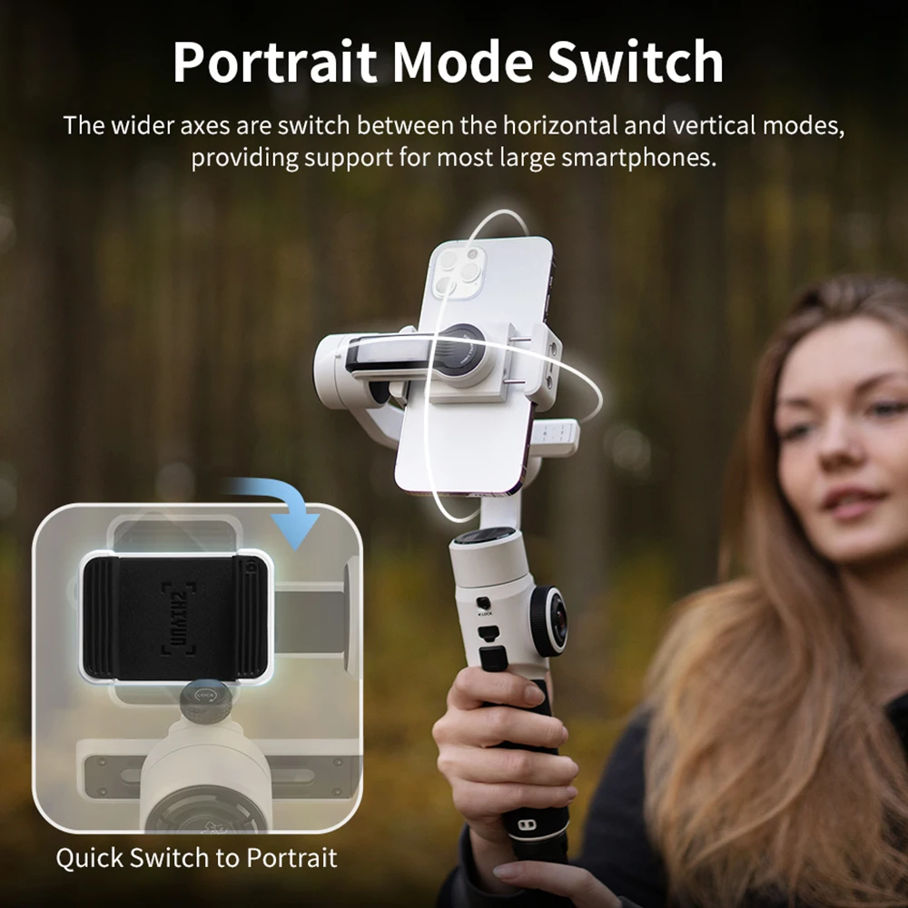 NEW Zhiyun Smooth 5s 3-Axis Ha - đánh giá và giá Handheld Stabilizer Gimbal