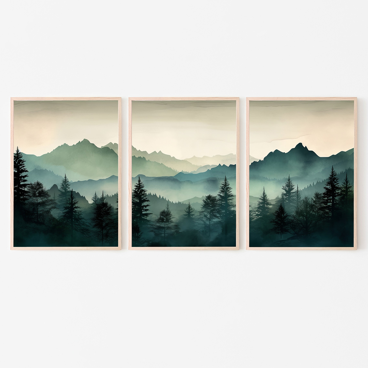 3pcs/set Abstract Sage Green M - đánh giá và giá Photography Kit
