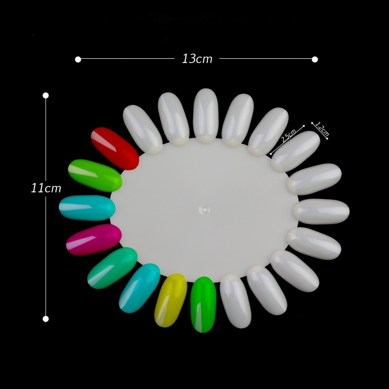 10PCS Oval Nail Color Card Dis - đánh giá và giá Color Checker Card