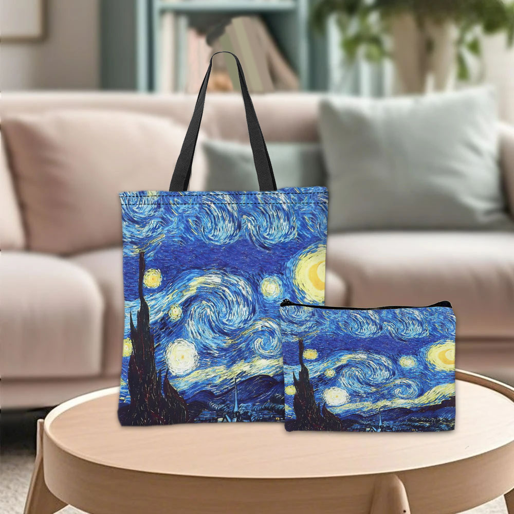 Van Gogh Series Tote Bag Cosme - đánh giá và giá Photography By