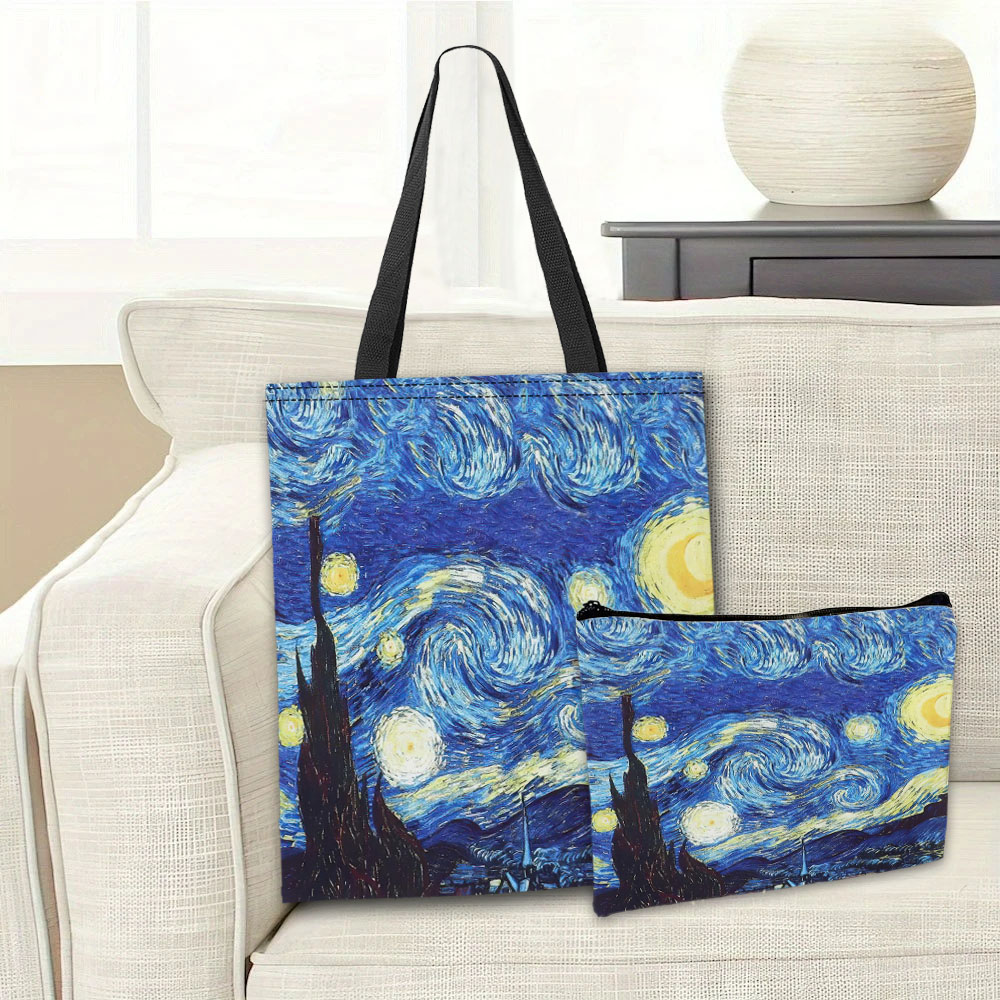 Van Gogh Series Tote Bag Cosme - đánh giá và giá Photography By