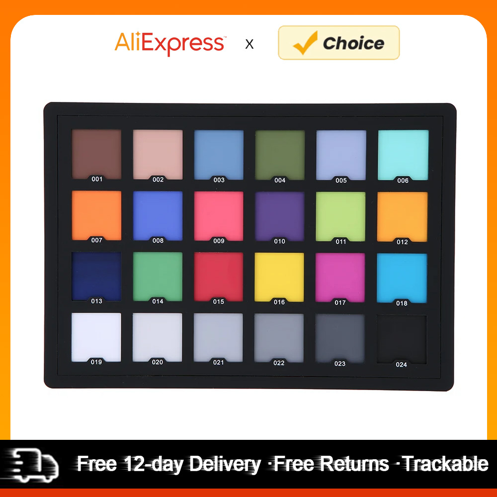 Professional 24 Color Card Tes - đánh giá và giá Color Checker Card