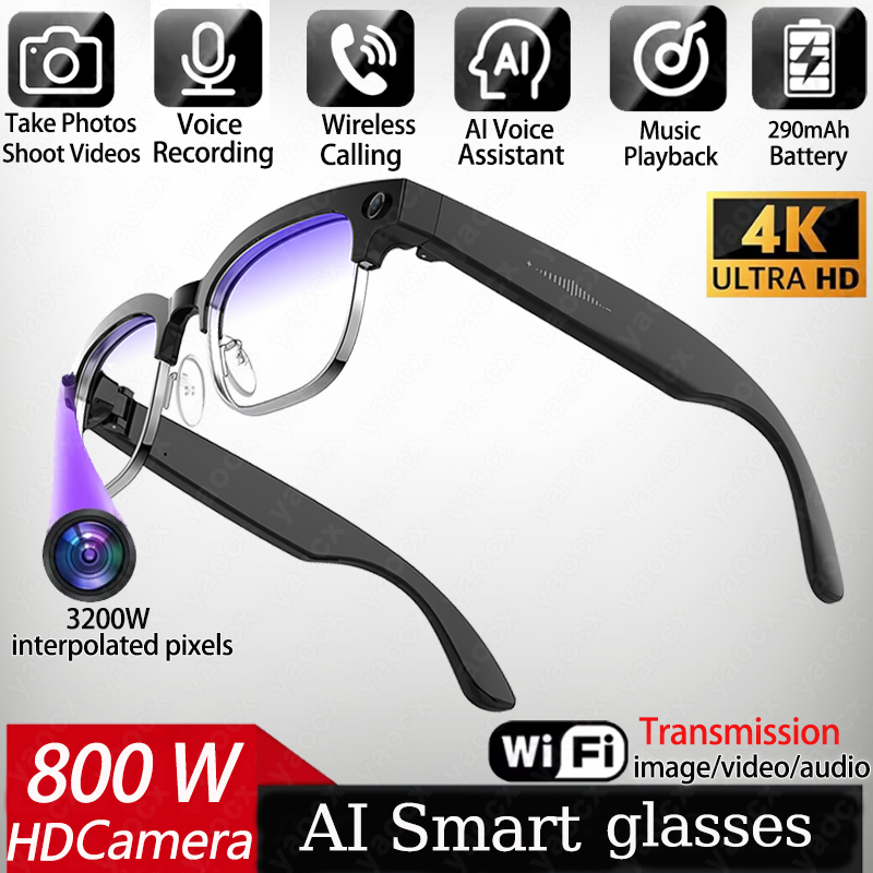 4K Smart AI Glasses 8MP Camera - đánh giá và giá Photography With Ai