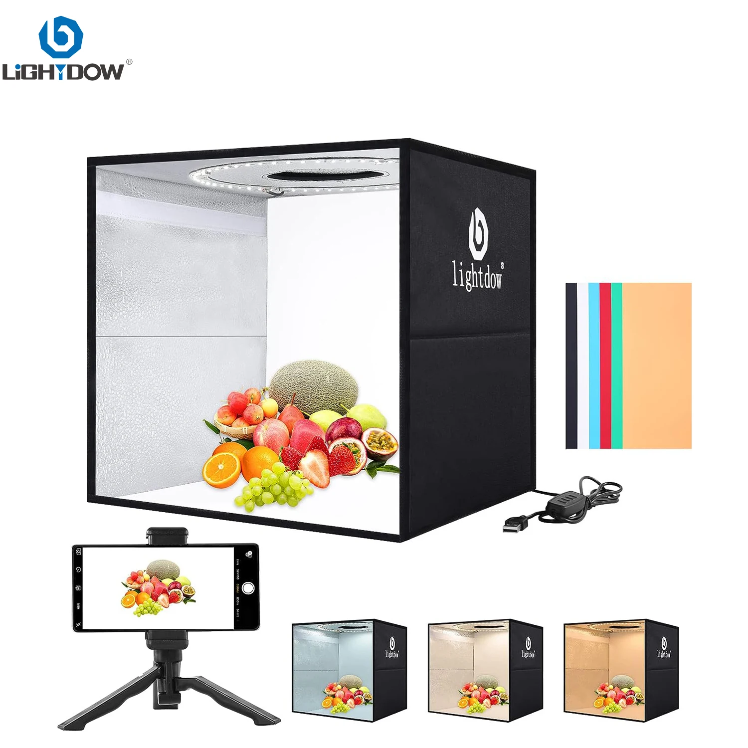 Lightdow Photo Lighting Studio - đánh giá và giá Photography Kit Pro