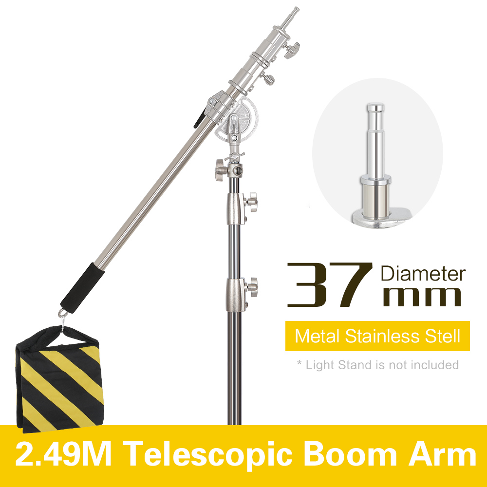 2.49M Length Cross Arm Stainle - đánh giá và giá Photography Kit Pro