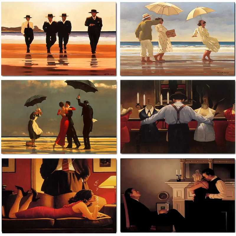 Scottish Artist Jack Vettriano - đánh giá và giá Photography By