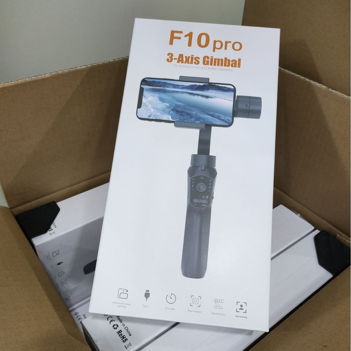 F10 PRO Handheld Mobile Phone  - đánh giá và giá Handheld Stabilizer Gimbal