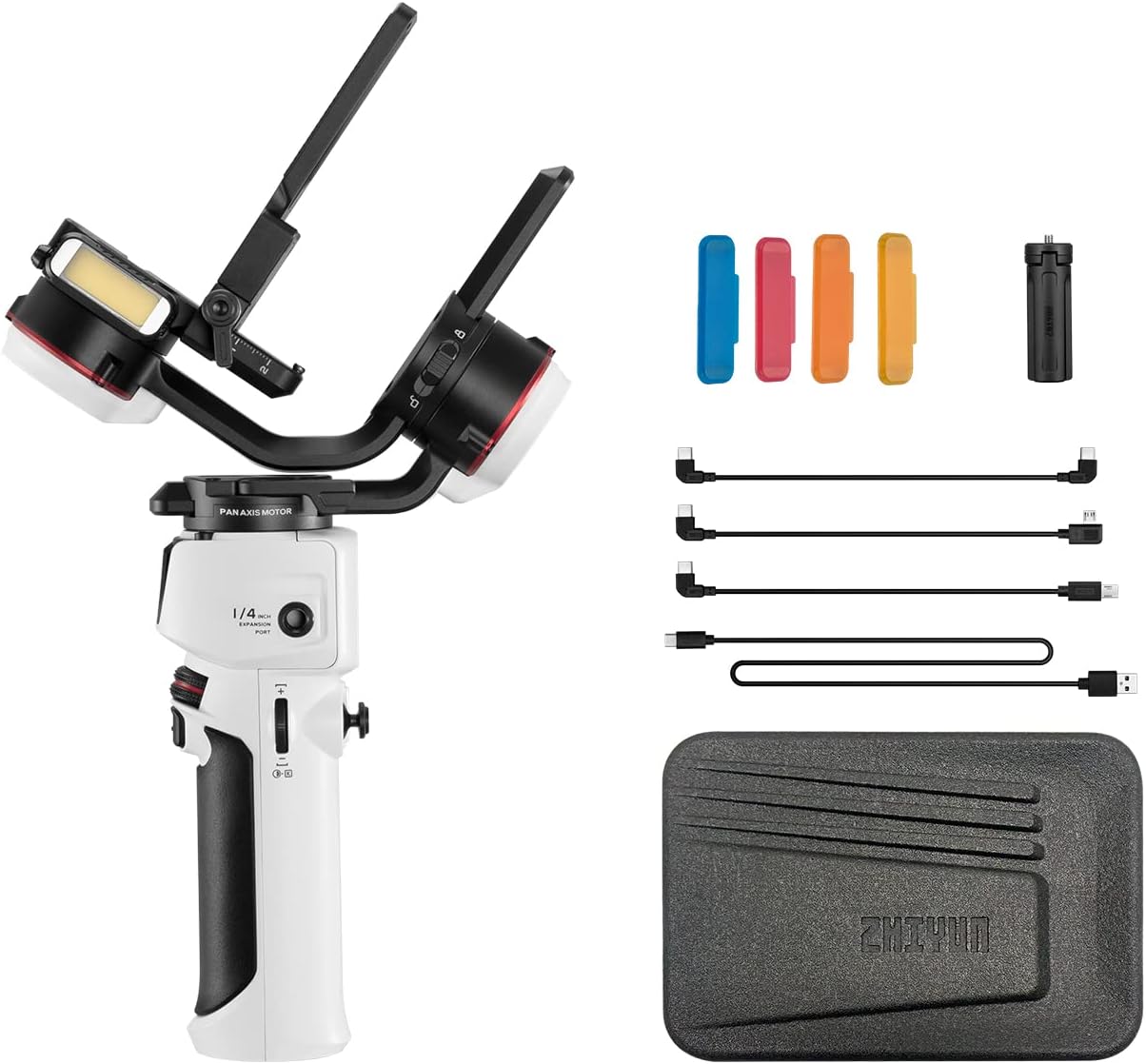 ZHIYUN Crane M3S3-Axis Gimbal  - đánh giá và giá Handheld Stabilizer Gimbal