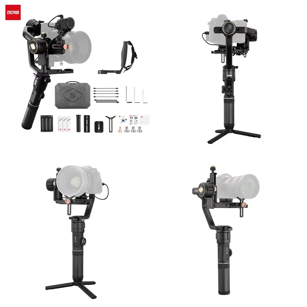 Zhiyun Crane 2S 3-Axis Handhel - đánh giá và giá Handheld Stabilizer Gimbal