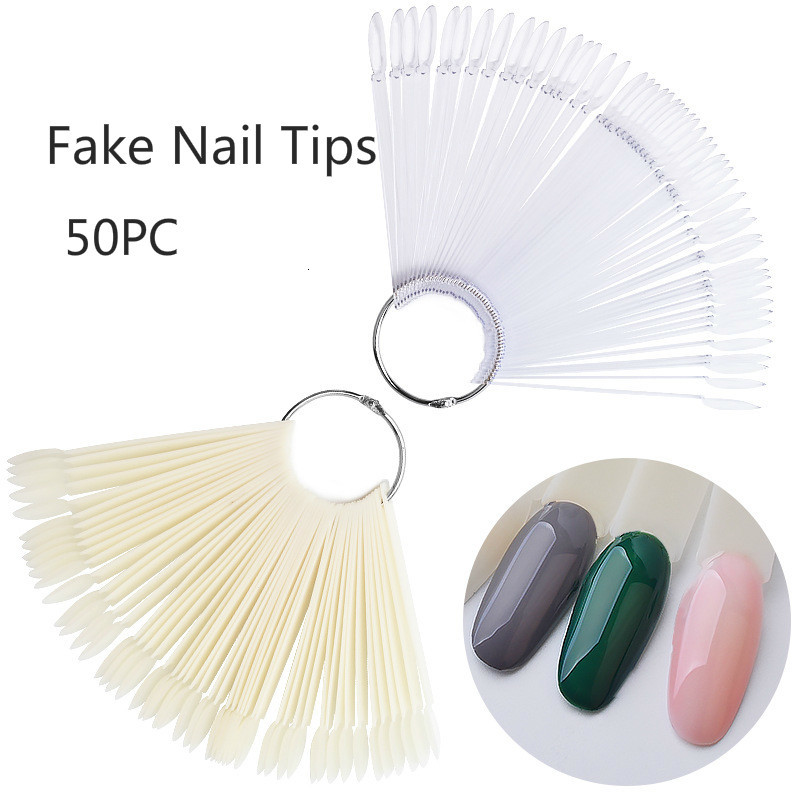 Bộ 50 Giả Đầu Móng Tay Giả Món - đánh giá và giá Color Checker Card