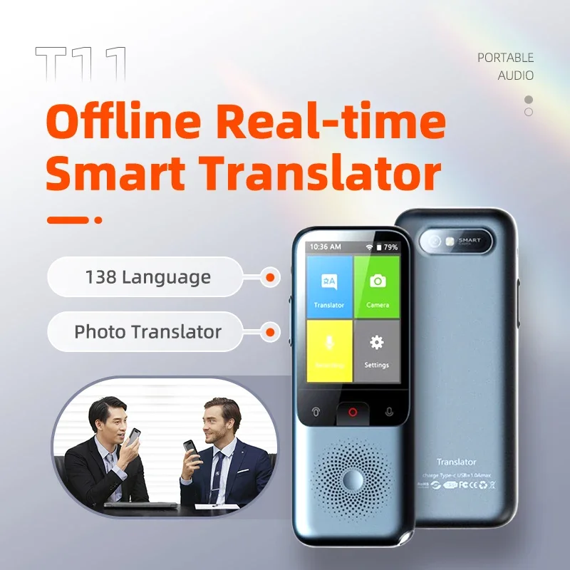T11 Smart Translator 138 Langu - đánh giá và giá Photography With Ai