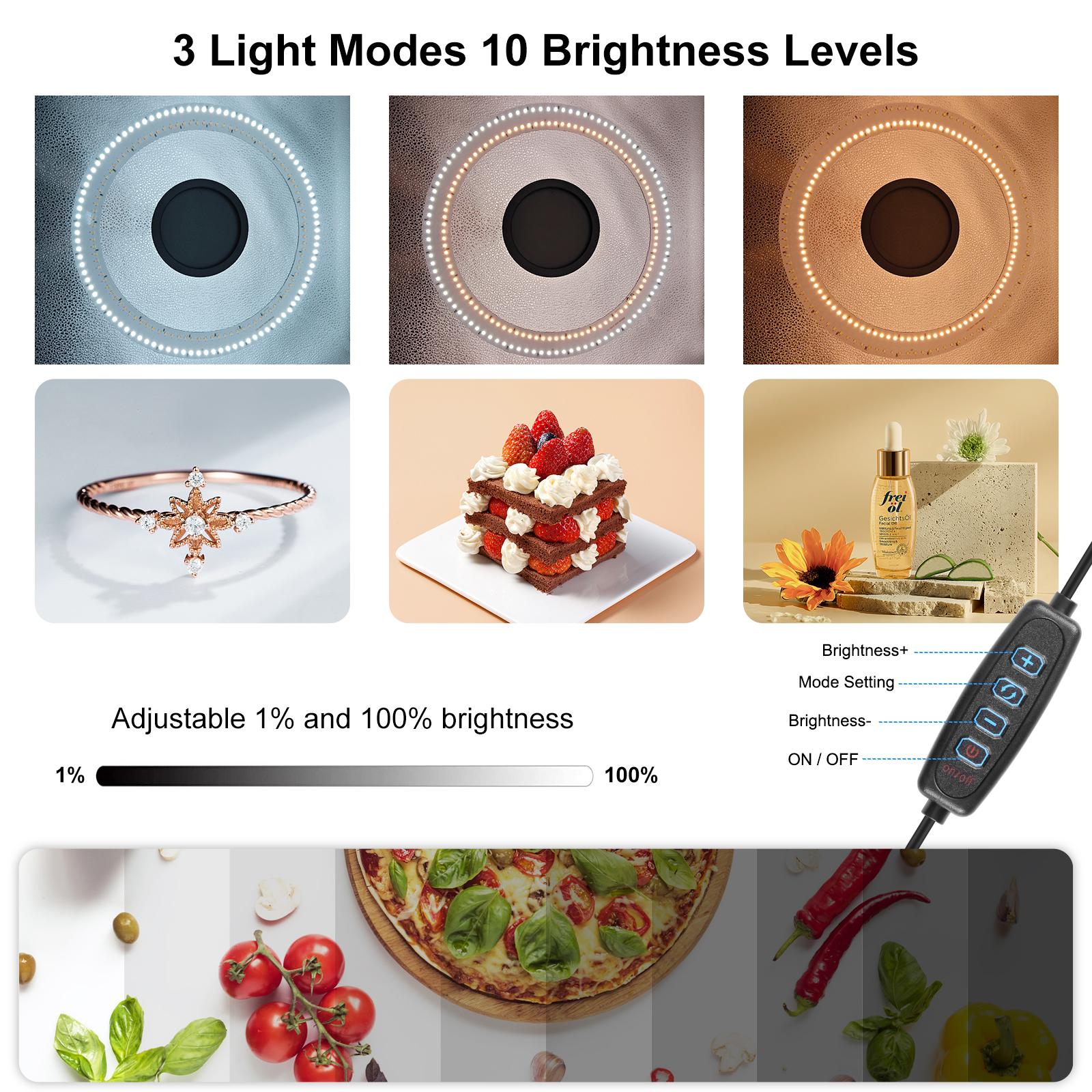 PULUZ 50cm Folding Portable Ri - đánh giá và giá Photography Kit Pro