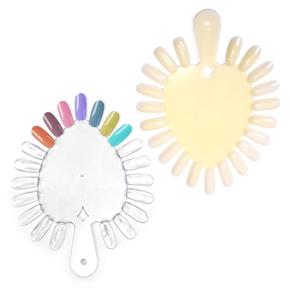 10Pcs Heart-shaped Nails Color - đánh giá và giá Color Checker Card