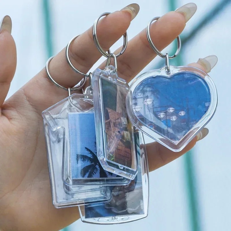 Transparent Photo Frame Keycha - đánh giá và giá Photography Hacks