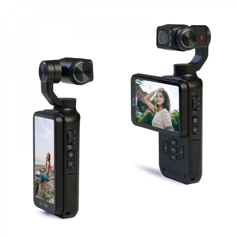 Mini Action Camera 4k Handheld - đánh giá và giá Handheld Stabilizer Gimbal