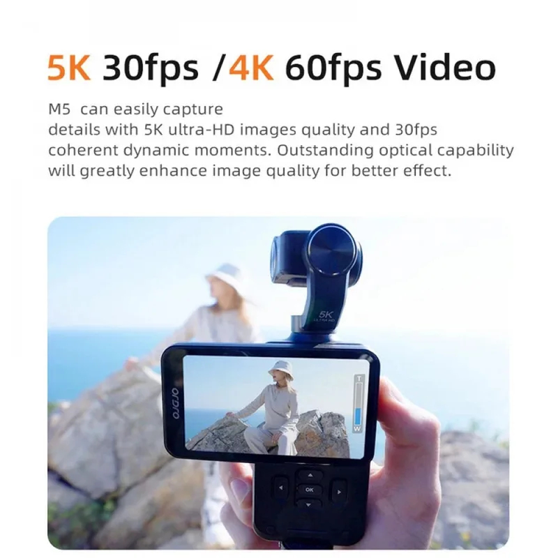Mini Action Camera 4k Handheld - đánh giá và giá Handheld Stabilizer Gimbal