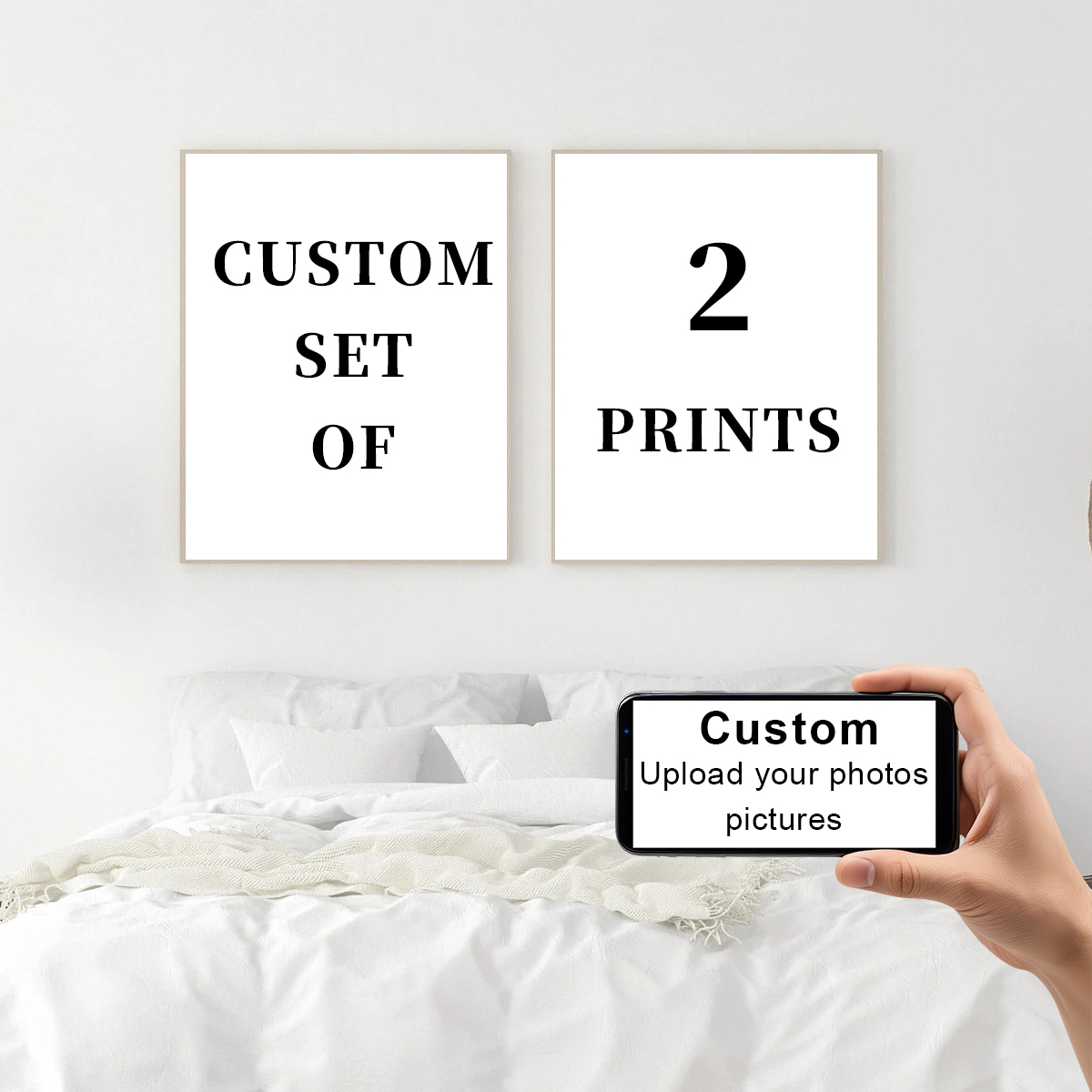 2pcs/set Custom Canvas Prints  - đánh giá và giá Photography Kit