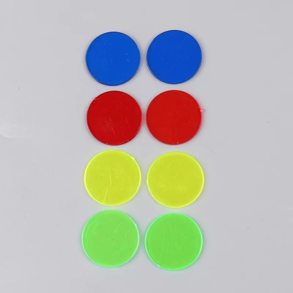100Pcs New Plastic Round Count - đánh giá và giá Color Checker Card