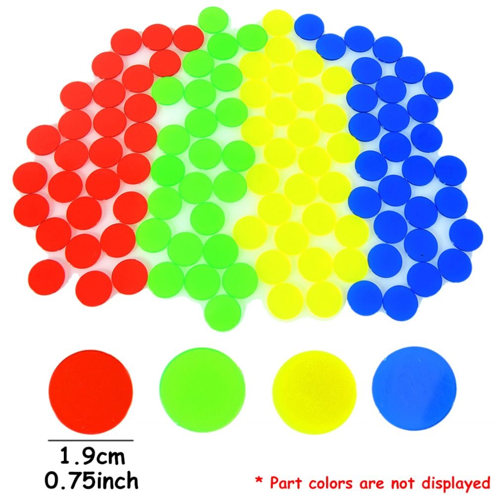 100Pcs New Plastic Round Count - đánh giá và giá Color Checker Card