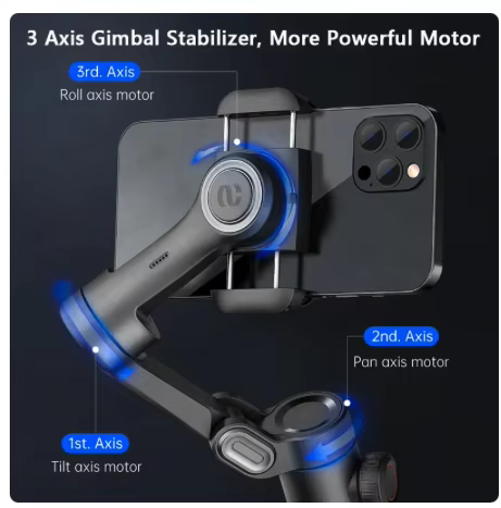 AOCHUAN Smart XE 3-Axis Foldab - đánh giá và giá Handheld Stabilizer Gimbal