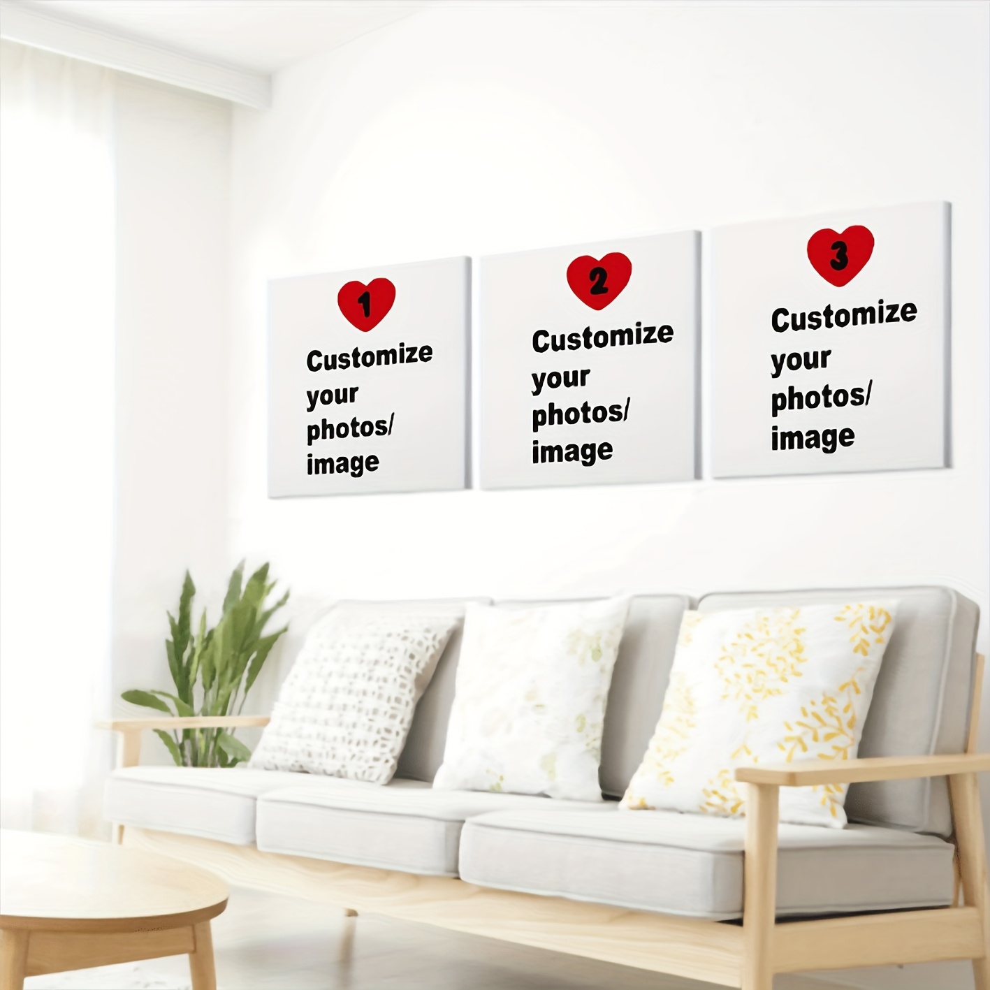 3pcs/set Custom Square Canvas  - đánh giá và giá Photography Kit