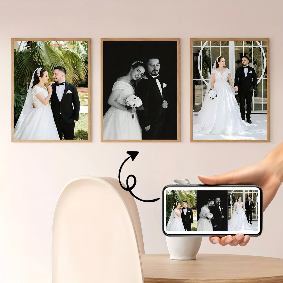 3pcs/set Custom Square Canvas  - đánh giá và giá Photography Kit