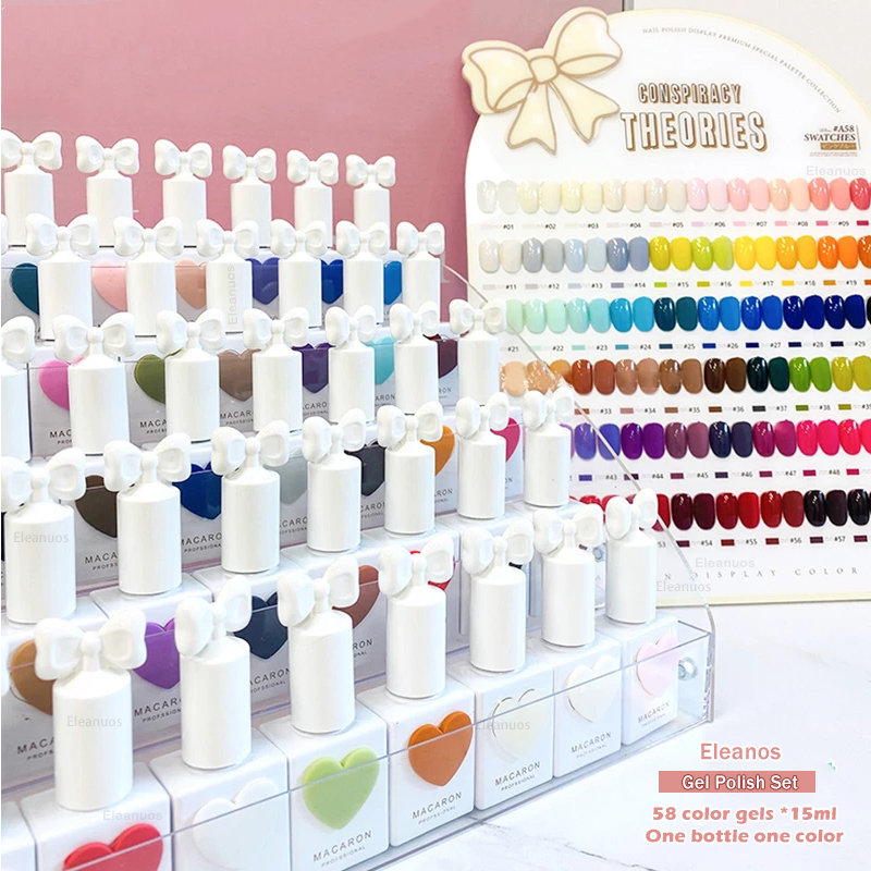 Eleanos 2022 Mới Gel Móng Tay  - đánh giá và giá Color Checker Card