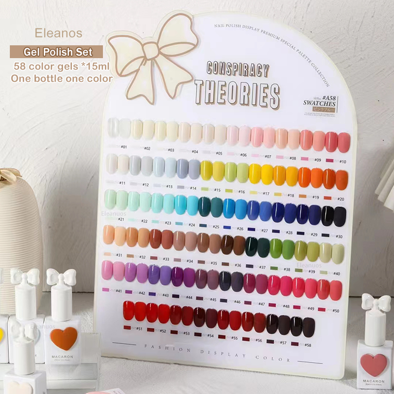 Eleanos 2022 Mới Gel Móng Tay  - đánh giá và giá Color Checker Card