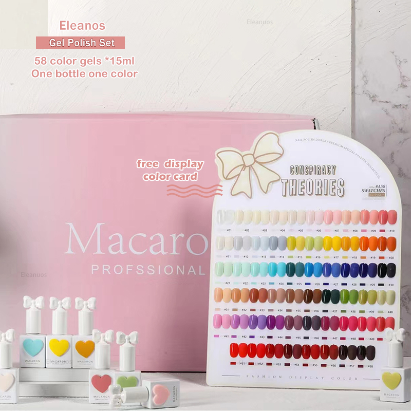 Eleanos 2022 Mới Gel Móng Tay  - đánh giá và giá Color Checker Card