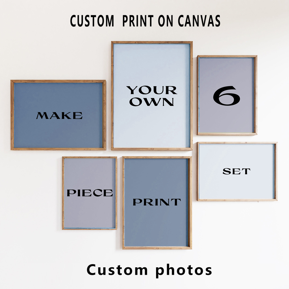 6pcs/set Custom Canvas Prints  - đánh giá và giá Photography Kit